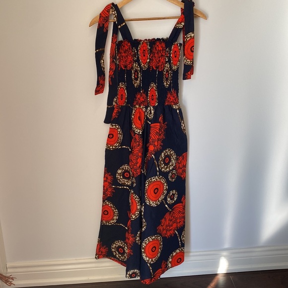 NWT Moscope African print midi dress, S/M - Picture 7 of 9